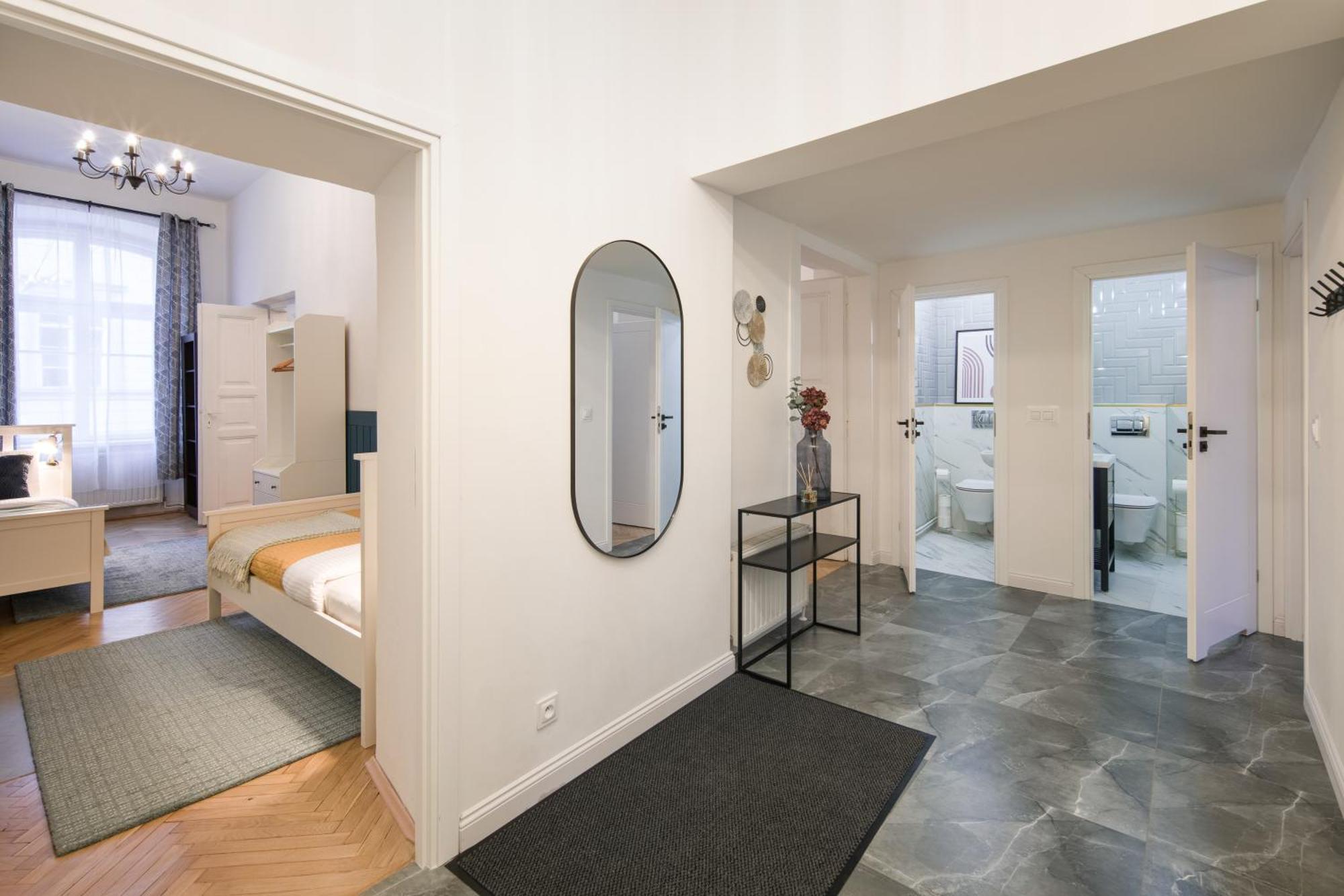 Wawelove Spacious 3 Bedroom 1 Min To Main Sq! Apartment Krakau